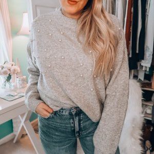 hm pearl sweater